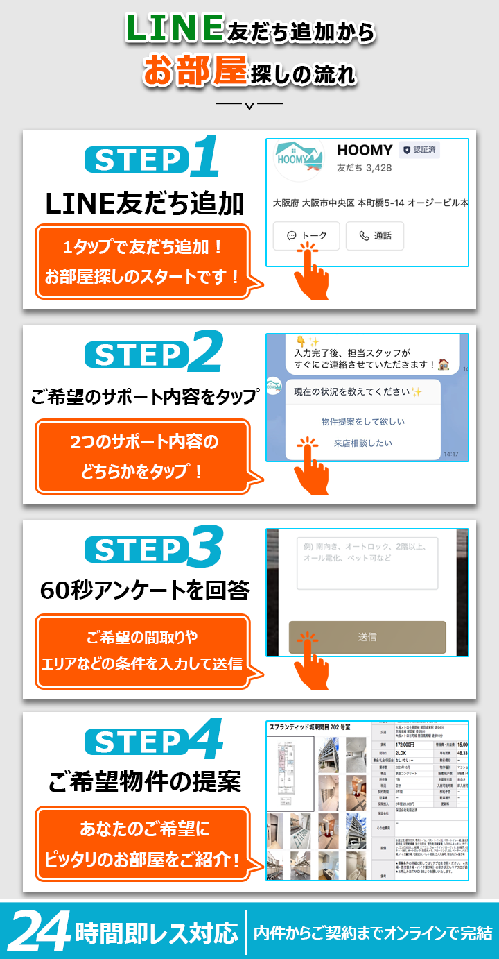 HOOMY(ホーミー)は仲介手数料無料